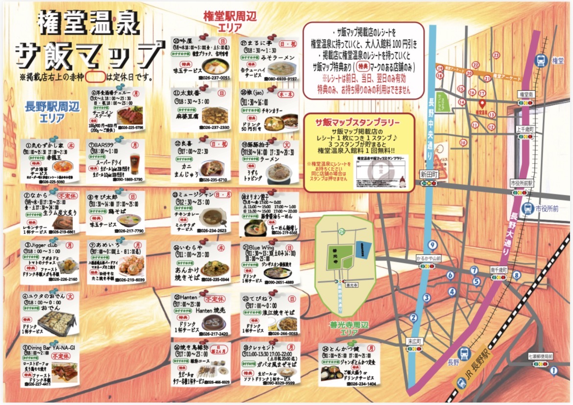 サ飯マップ更新